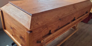 pine casket