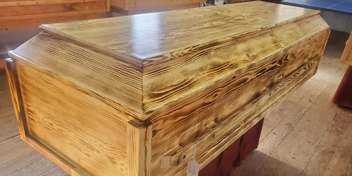 pine casket